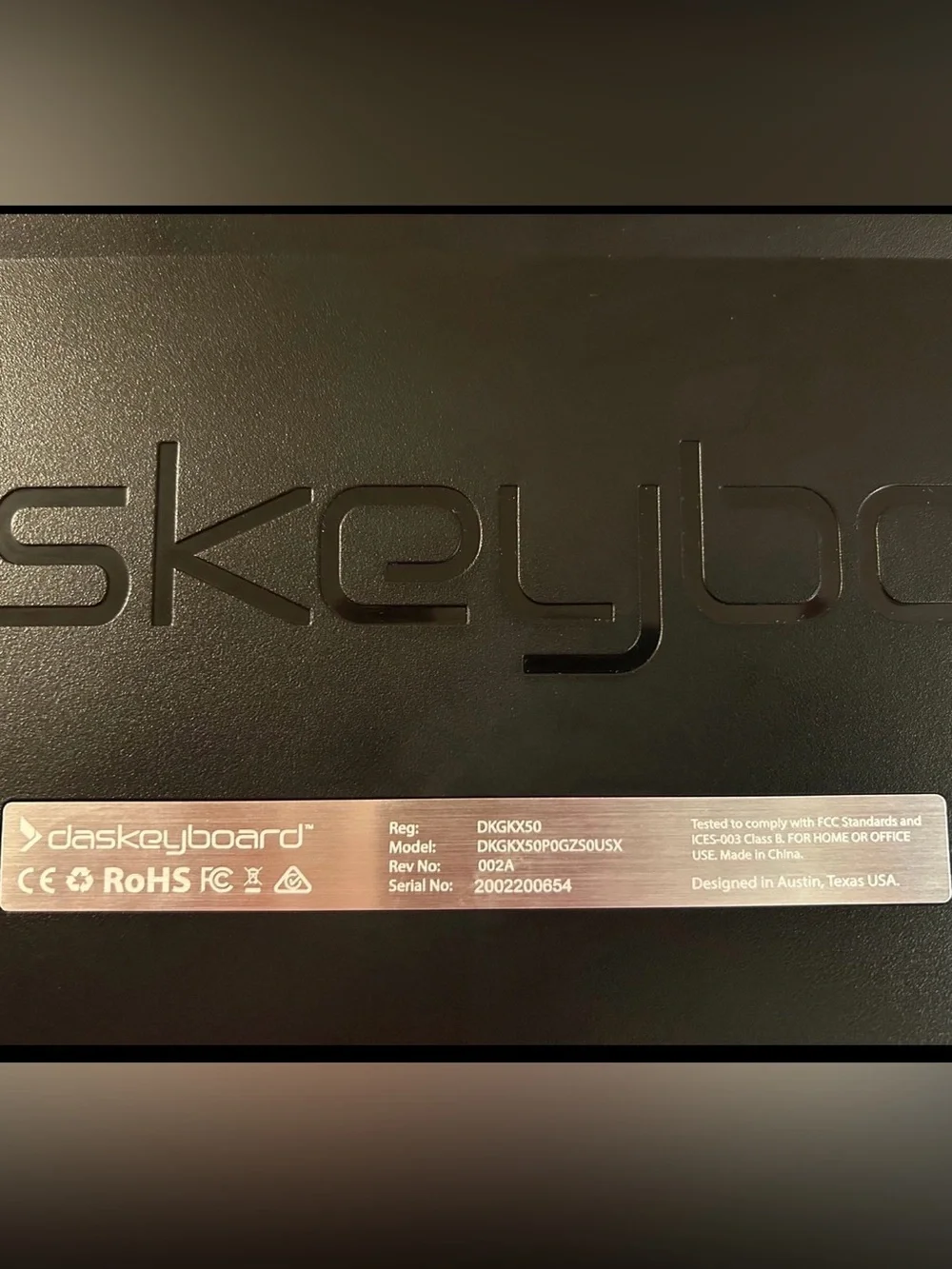 Das Keyboard product information